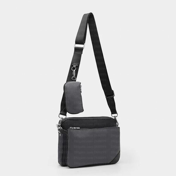 Designer Bag 3pcs Sets Cross Body Bags Purses Handbags Men Ladies Bags Messenger Bag Black Leather Pillow Female Totes Shoulder Handbag With Dust Bag