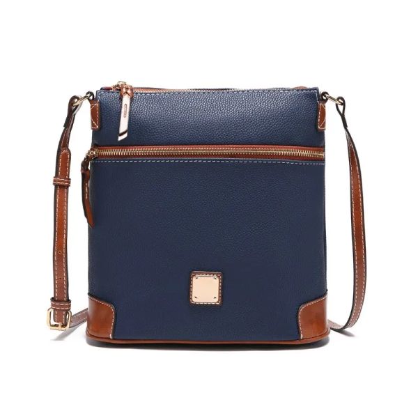 

Men Multi Colored Retro Handbag Fashion Trend Student Shoulder Crossbody Bag Ladies Shoulder Bag BFP2410245 PTP5, Black