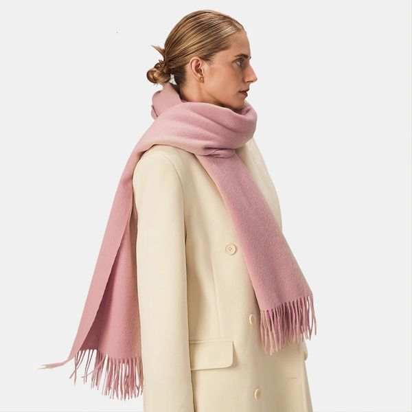 

warm ece Neck classic Scarf silk Color Womens W Wool 241023 Shawl scarvesreal nice scarf