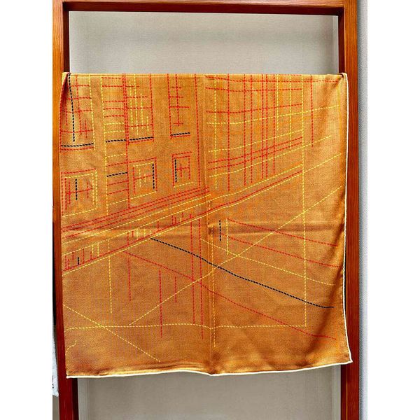 

warm Scarf nice Color ece Foula Cashmere classic High silk scarf Women's scarvesreal designers