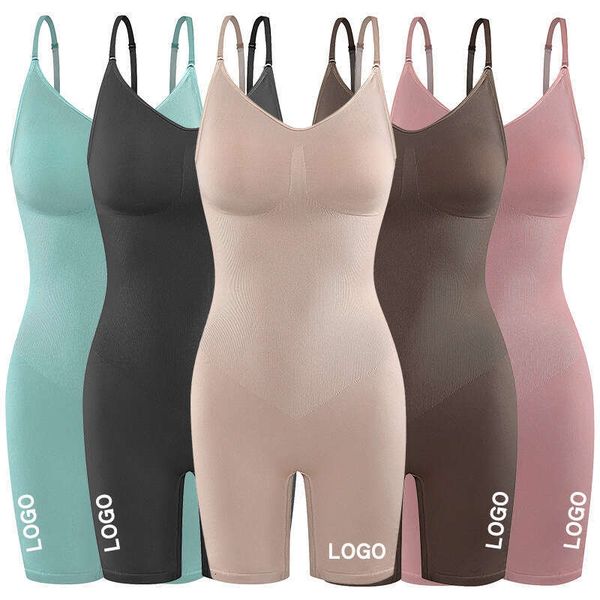 

Body Hing Slimming Clothes for Women Cinching and Waist Shaping Plus Size One-piece Shapewear That Can Be Printed Yoga Top, Blue