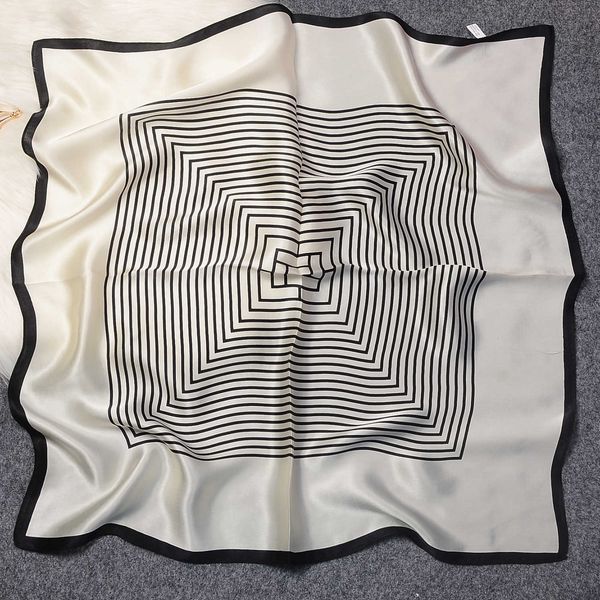 

designers scarve ece triped deigner pring silk s striped Silk high-end nice sun spring scarf square protection scarves un ilk quare carf