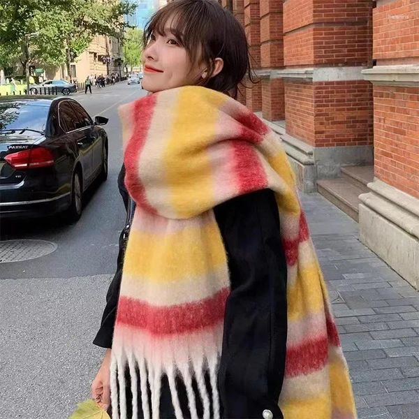 

Thickened Lon Wrap Mohair 1PC 210 Shawls For Warm Soft scarf designers