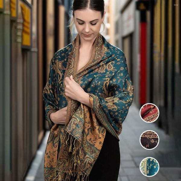 

Shawl And Winter Scarf Silky go Cape Scarves Soft Women's Autumn Retro