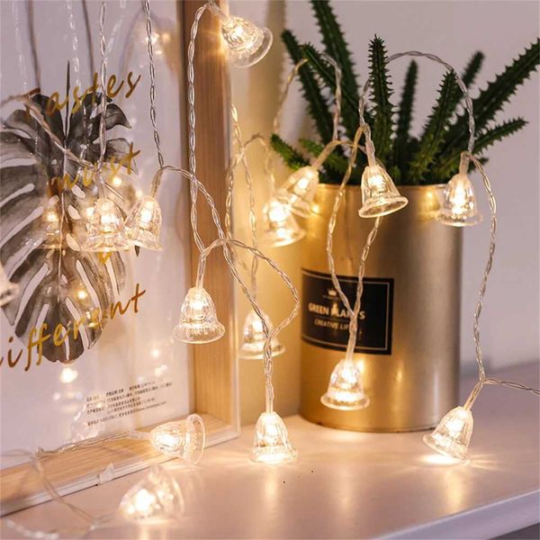 

1.5M 10LED Bell Used for Christmas Party Curtain String Lamp Y241105
