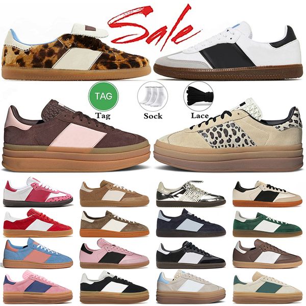 

Top Quality Leopard Designer casual Shoes Rose Pink Velvet Trainers leopard print shoes Earth Strata Gum Collegiate Green Sneakers tenis shoe, Ivory