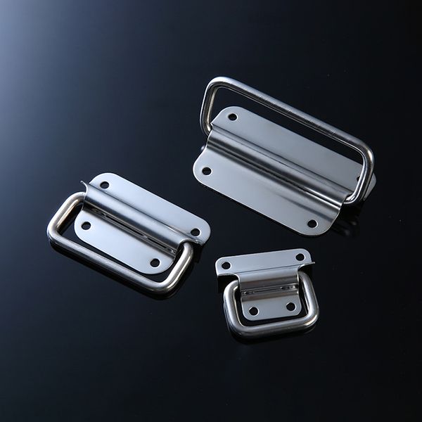 

Sturdy 304 Stainless Steel Lift Rings - Ideal for Folding Tool Box Grips