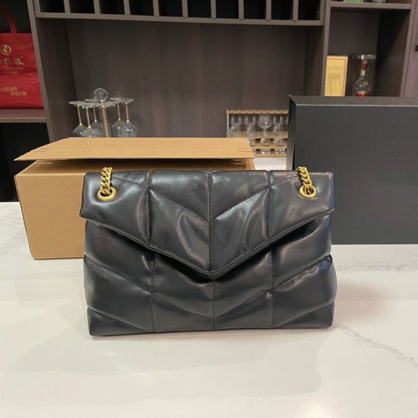 

Designer Bag Shoulder Bags 3 Sizes Woman Cross Body Bag Purses Handbag High Quality Sheepskin Gold Chain Flap Luxurys Handbags Purse Crossbody Bag, #3