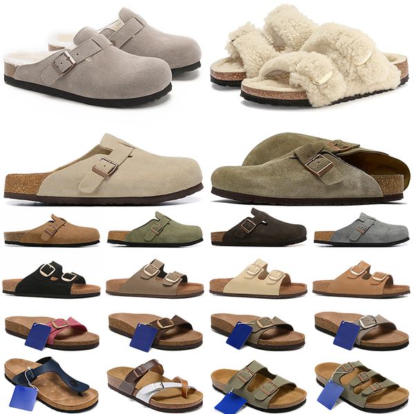 

free shipping designer slippers boston clogs sandals men women bostonclogs slides slide shoes winter snow womens mens trainers outdoor sneakers flip flops, Red