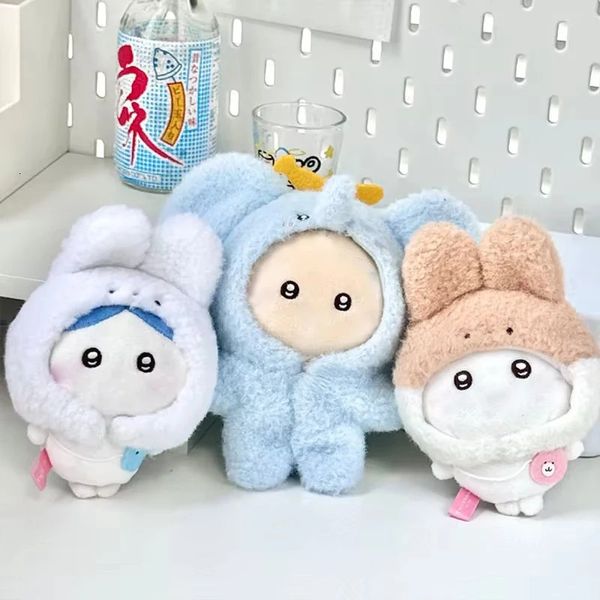 10cm doll clothes Playground Series Cotton Clothes Nunu Wearable Headset jumpsuit Doll Head cover 241025