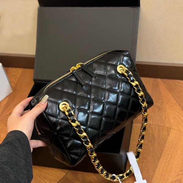 

Designer bag super retro modern women's handbag beach bag chain handbag shopping bag large capacity travel bag pillow retro handbag, Burgundy