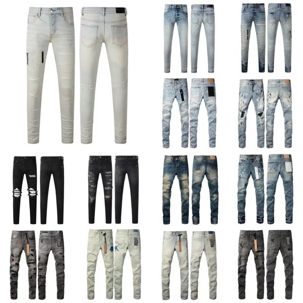 

New mens jeans designer Jeans Men's pants High-end Quality Straight Designer Retro Shinny Daily Street Casual Sweatpants, K 12