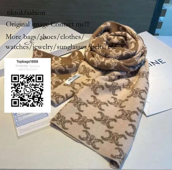 

designer scarf wool scarfs autumn and winter men women warm Interwoven pattern comfortable touch senior process fashion versatile size 30x180cm a32