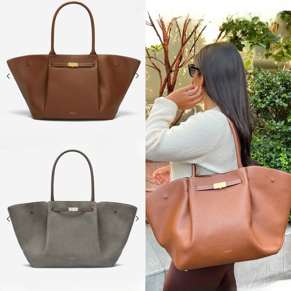 The New work tote bag suede Leather Designer shoulder bag Womens Mens Top handle Luxury handbag crossbody Shopping bag large small clutch pochette weekend city bags