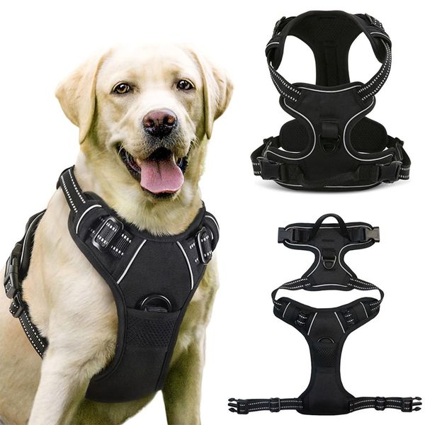 

Breathable Dog Gaiter Harness - Lightweight Protective Gear with High Visibility for Dogs of All Sizes, Rose red