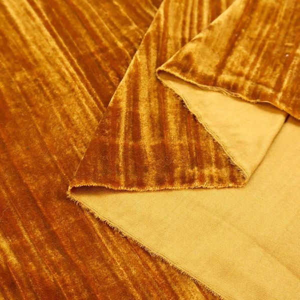 

230g Korean velvet ruffled 33 color stage dress casual pants high drop skin fabric