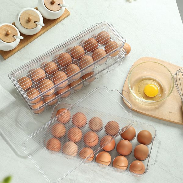 Refrigerator Egg Rack Tray Refrigerator Side Door Fresh Egg Storage Box Simple Refrigerator Egg Compartment Egg Carton