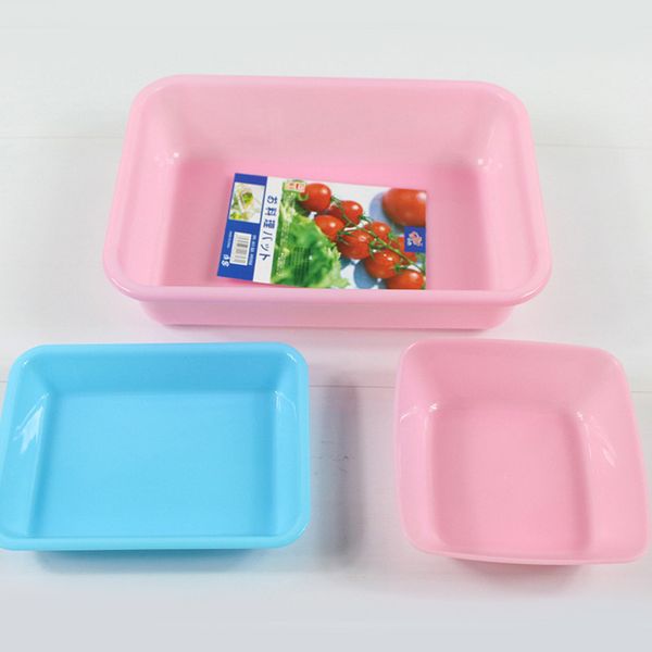 Custom home egg storage and cleaning carton rectangular transparent preservation box PET plastic multifunctional storage box