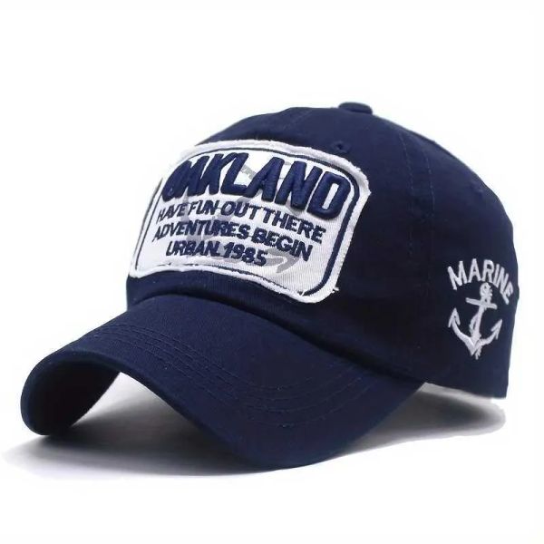 

2024 New Ball Caps Unisex Washed Cotton Baseball Cap Letter Embroidered Vintage Snapback Hat Men And Women Streetwear Outdoor Sports Hats BFP24102910 PTP2, Navy blue