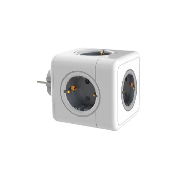 

New trends customizable affordable popular in Spain power cube socket 5 EU Outlets for Home office travel