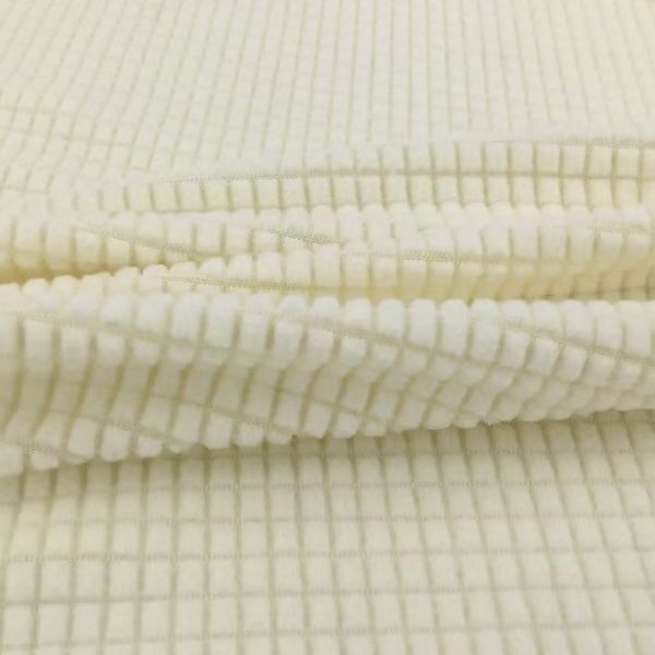 

41 color corn check fleece (spandex check) jacquard fleece