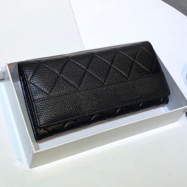 

Designer bag Cowhide Wallets Leather Wallet Classic card holder Handbags Classic Clutch Bags Luxurys Purse Card Women Ccredit card slot Fortune bag 19cm, Watermelon