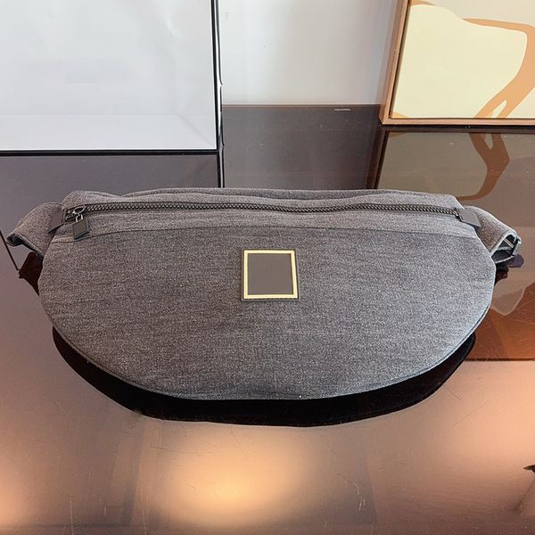 

Designer bags Classic Luxury Women Denim Fanny pack Travel bag Crossbody bag Canvas Beach bag Shopping Bag Large capacit Tote Messenger bag Fortune Bag 48m, Grey