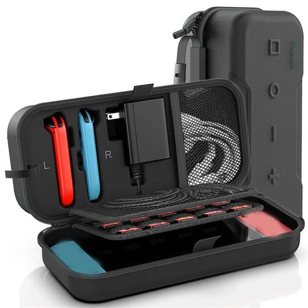 Carry Case Compatible For Switch And Switch OLED Portable Travel Hard Shell Carrying Travel Game Bag For AccessoriesXJ241030