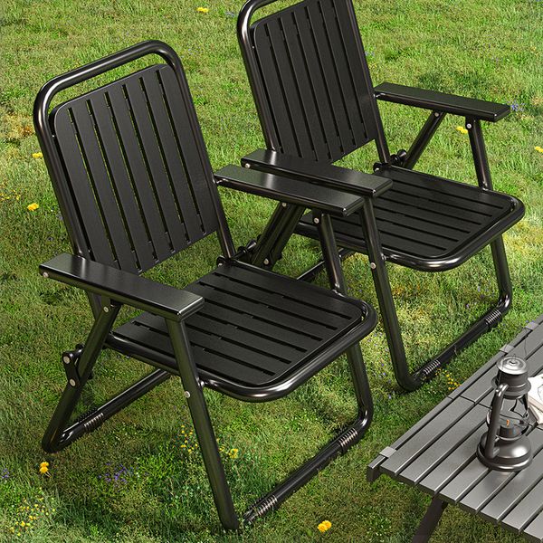 

Outdoor folding chair Picnic chair Portable beach chair Patio lounge balcony waterproof chair Camping chair