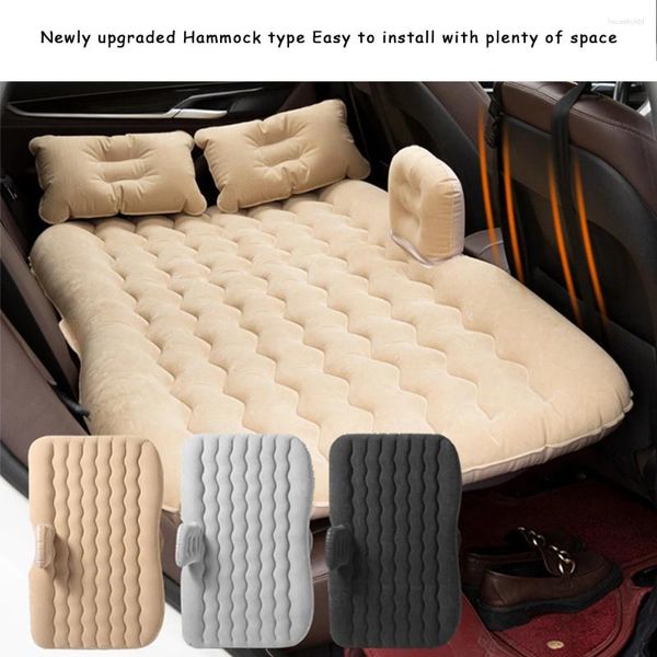 

Accessories 1 Interior Set Universal Car Travel Inflatable Bed 80x130cm Auto Back Seat Trunk Mattress Air Pillow For Camping Family Outing 80x30cm