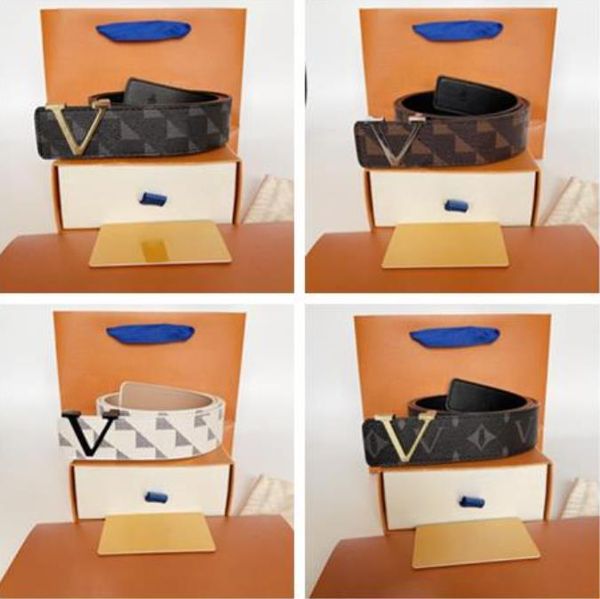 

2025 New Fashion Classic Men Designers Belts Womens Mens Casual Letter Smooth Buckle Belt Width 2.0-3.8cm, No1