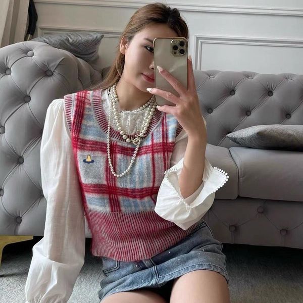 

Women's Designer Sweater Fashion long cardigan Fall Fashion Knitted Soft Pullovers Knit Sweaters Autumn Winter O-Neck Knitwear Macaron, Black