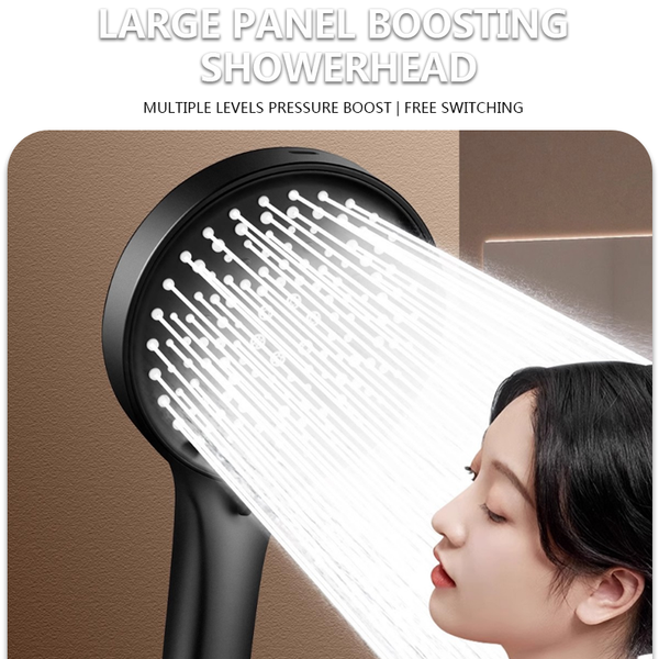 Pressure boosting showerhead, shower head, bathroom shower, bathing, ultra high pressure pressurized household 2024 new showerhead