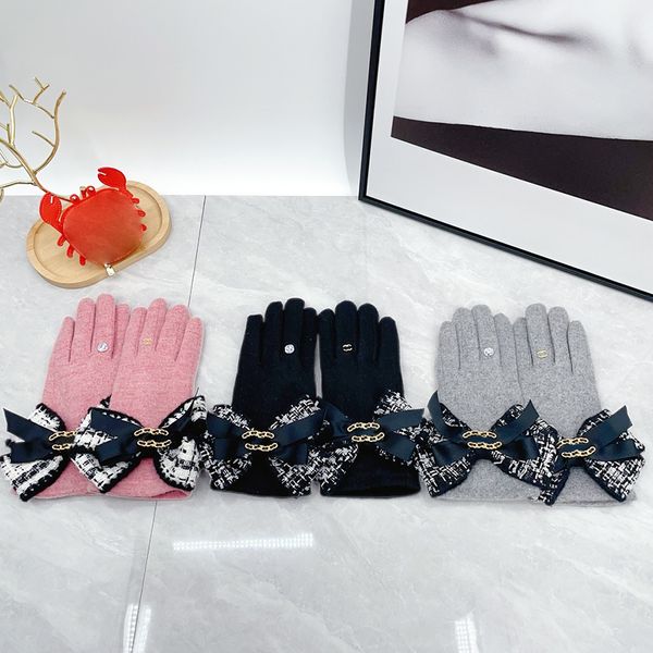 

Soild Knitted Golves Casual Thickening Versatile Serviceable Five Fingers Golves Autumn Winter Insulated Men AndS Women Fingers Golves