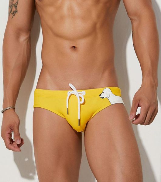 

2020 seobean mens briefs swim trunks gay swimwear men swimming shorts beach wear bathing suit bikini swimsuit desmit8647341, Black;pink