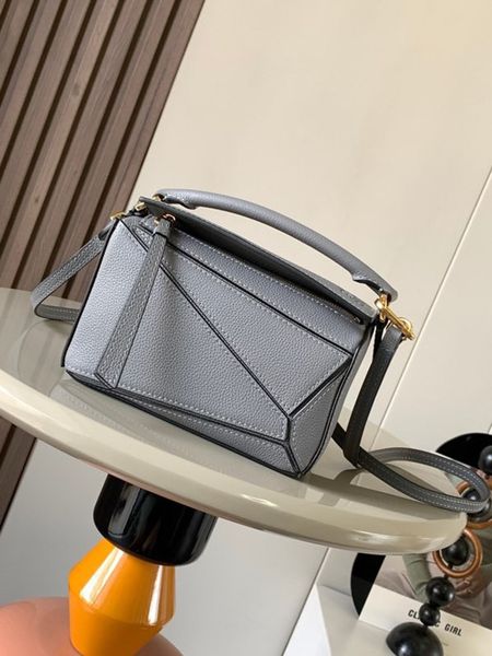 

fashion makeup bag shoulder bag puzzle large capacity zipper opening leather bag body linen adjustable shoulder strap vacation casual crossb