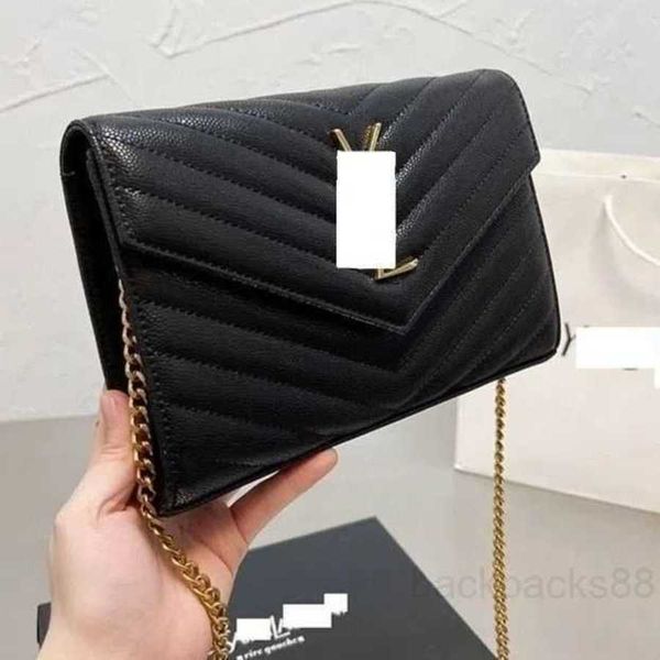 

designer envelope yslsbags caviar rhombus chain women's leather type 3yjj