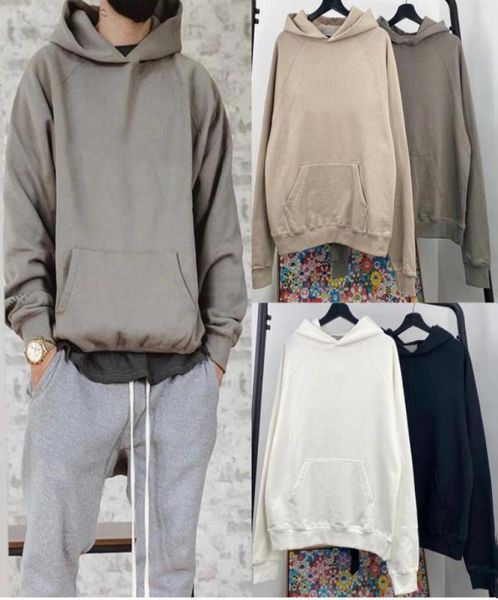 

high street fashion suede hooded hoodies casual super dalian hoodie men and women hip hop sxl7874422, Black