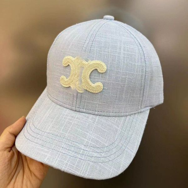 

luxury designer hats designer baseball cap fitted hats sun protection summer sunshade sunscreen dome sun hat basin hat embroidered bucket ha, Blue;gray