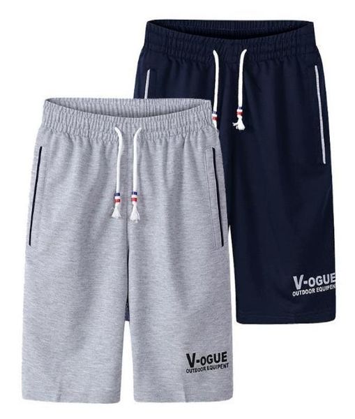 

men's printed shorts summer new men's loose letter et five pants sports beach(the logistics price pls contact us)4297154, Black