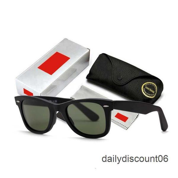 

rays fashion men women 54mm 52mm traveler style sunglasses vintage design sun glasses de sol with box, White;black