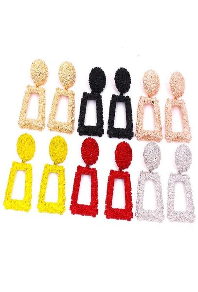 

drop dangle earrings for women girls bohemian jewelry candy color creative geometric earring fashion accessories kimterm015f2072958, Silver
