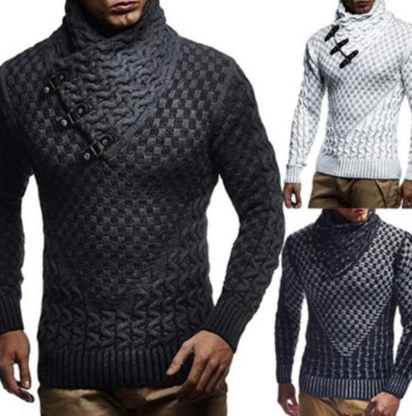 

fashion mens sweaters hedging turtleneck pullover sweater man casual knitwear slim winter sweater male brand clothing size s3xl7090061, White;black