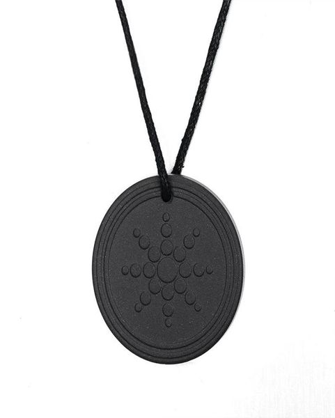 

special classic design quantum energy pendant lava energy stone flower of life design women men necklace fashion jewelry s24681714409, Silver