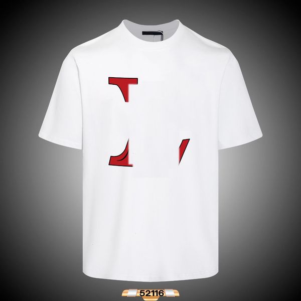 

2023 mens fashion t shirt designers men clothing black white tees short sleeve women's casual hip hop streetwear tshirts size s-xl cc00, White;black