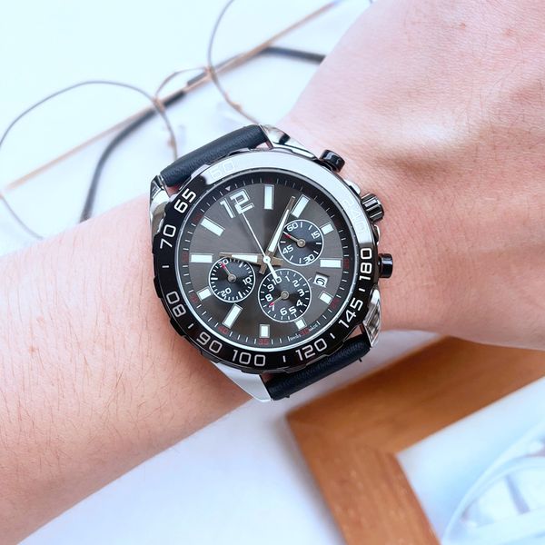 

luxury men's watches designer datejust 41mm quartz watches waterproof luminous montre luxe steel band watches, Slivery;brown