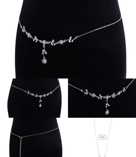 

korean accsori plum waist body chain female0123456781234228, Silver