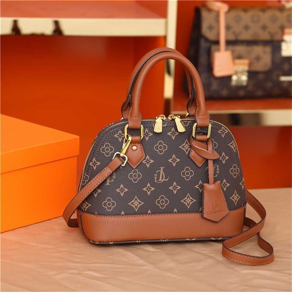

bag2023 new commuter handbag large capacity shell classic old flower crossbody shoulder bag 50% off outlet store