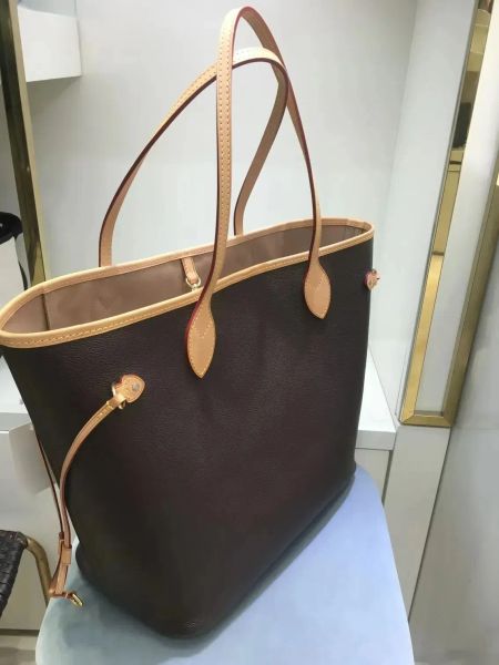 

2023 designer bag woman large handbags never shopping full women luxury classic flower checked shoulder bag mm size handbags beach bag clutc