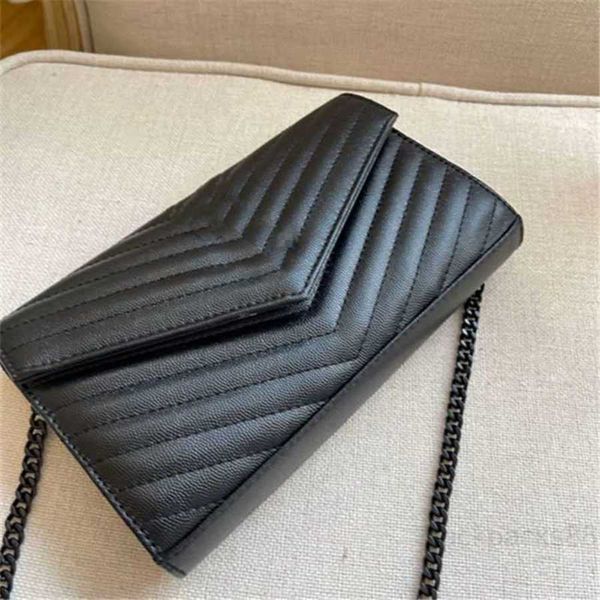 

bag designer leather bag yslsbags women's chain large capacity fashion shoulder small crossbody otk9